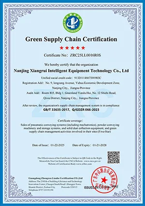 Green Supply Chain Certification