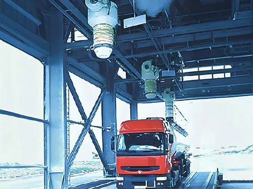 Bulk Container Discharging System