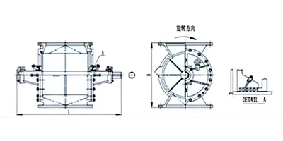AGR Abrasion-Resistant Rotary Valve